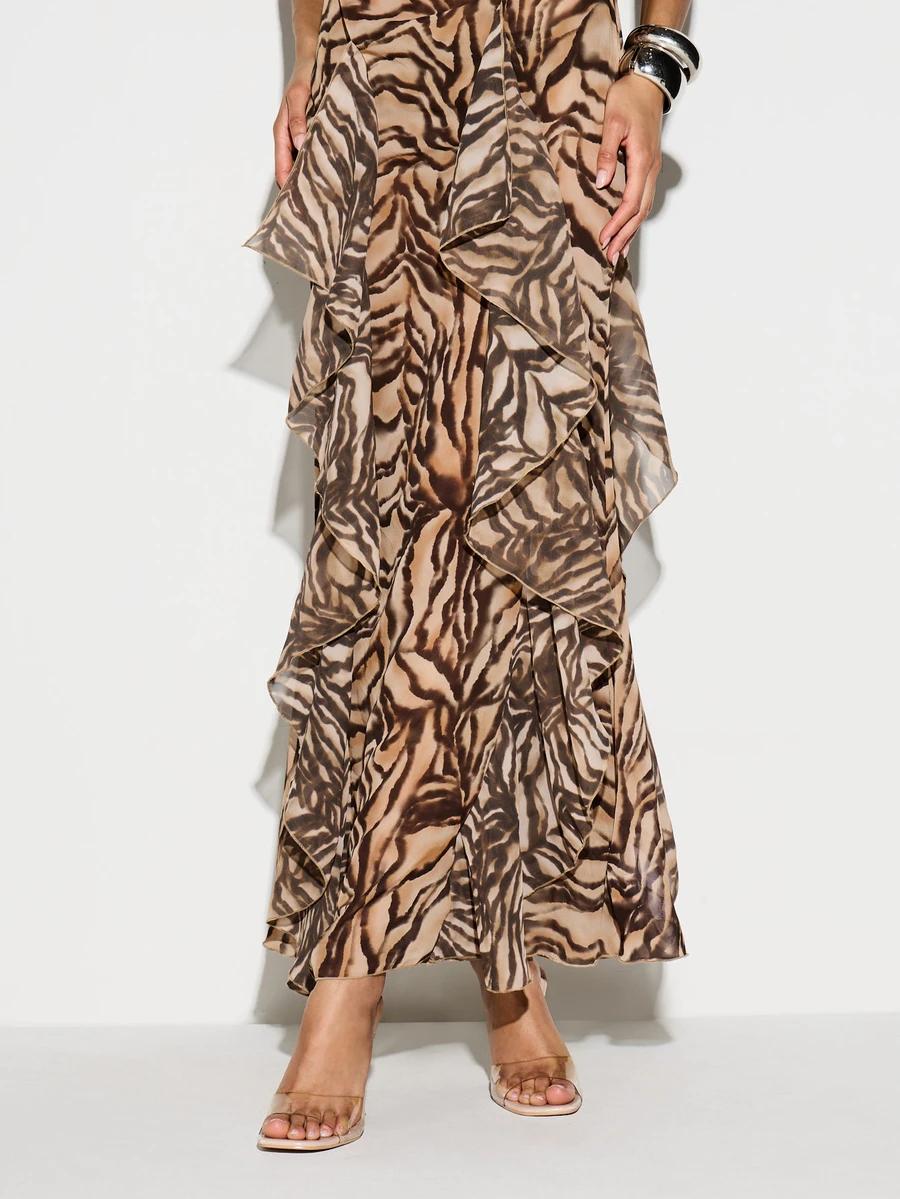 maxi sukienka print