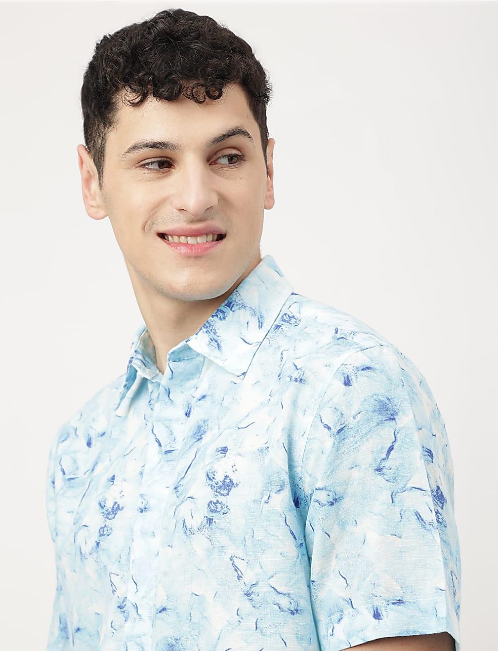 niebieska koszula tie dye T25-3995K-E4