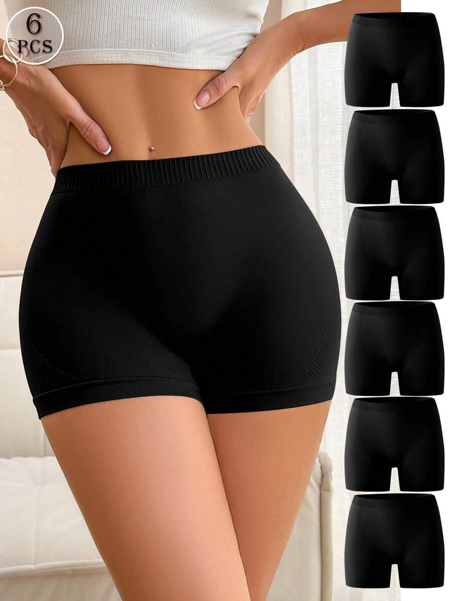 czarne majtki 6-pack 