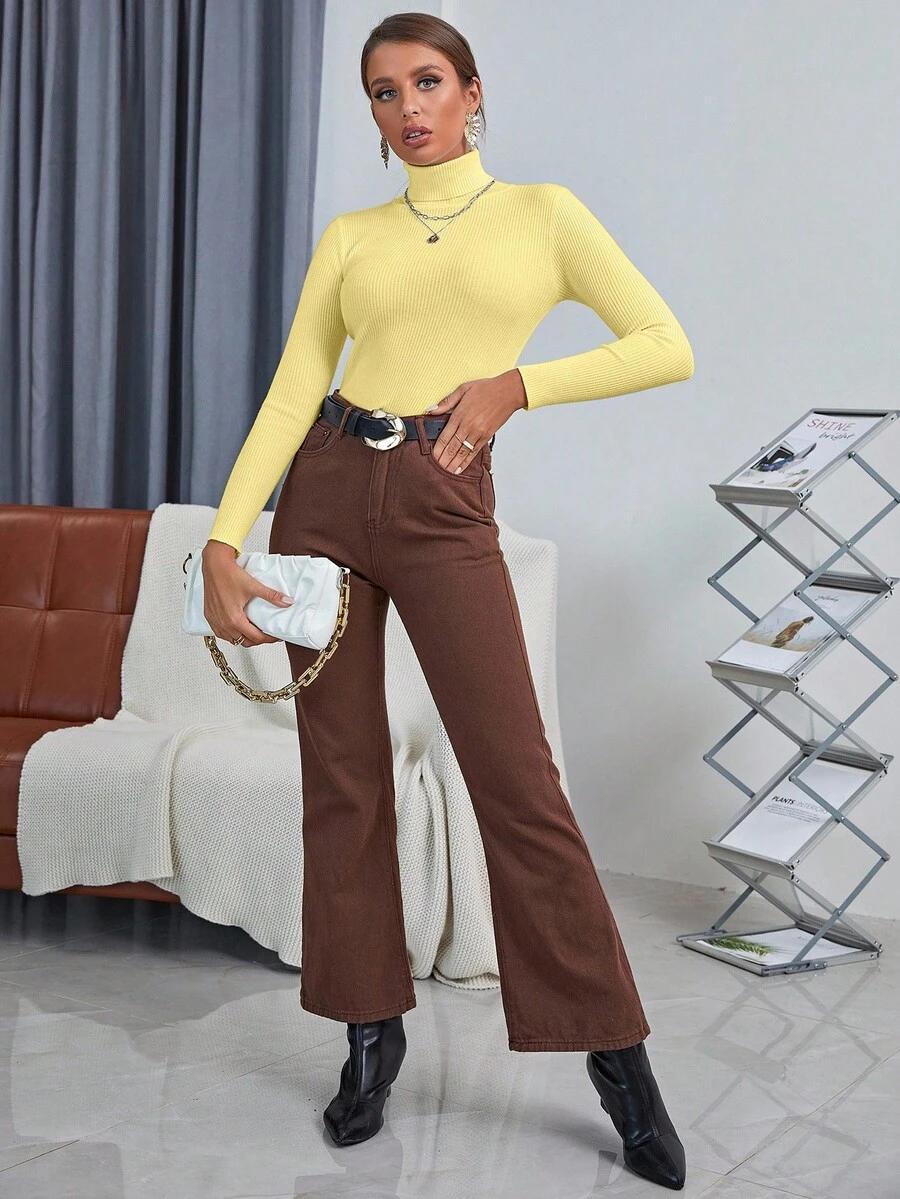 SWETER PRĄŻKI GOLF