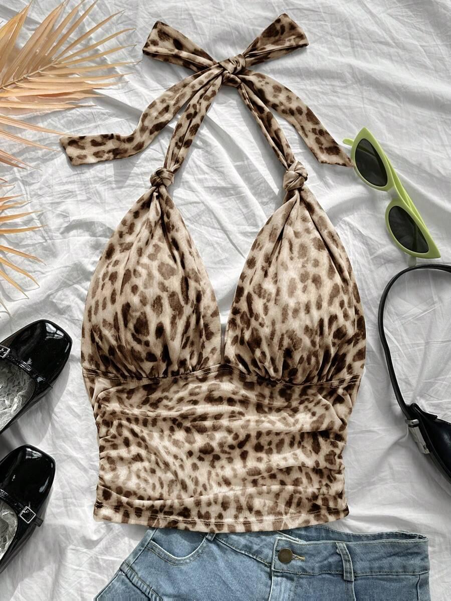 TOP ANIMAL PRINT