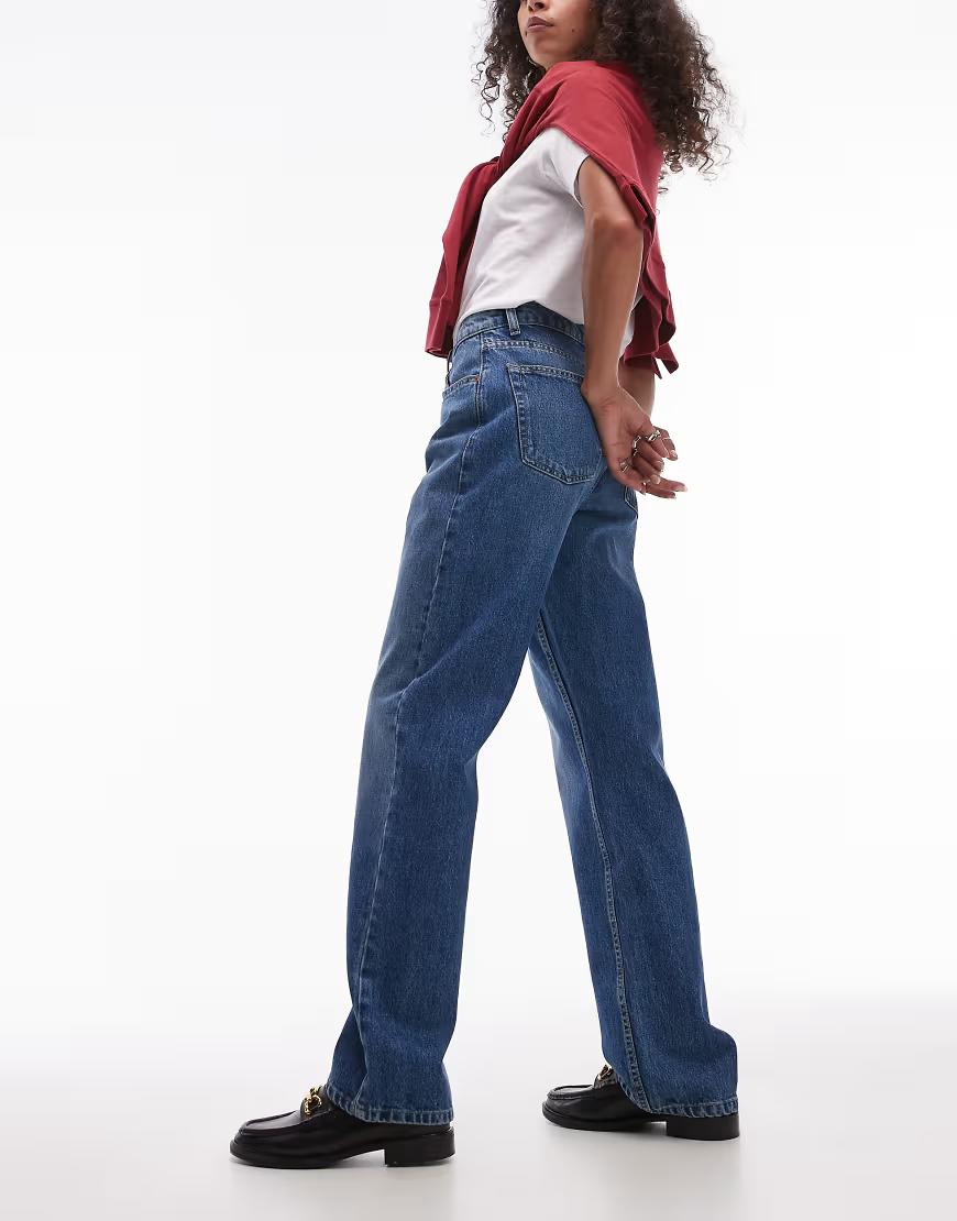 NIEBIESKIE SPODNIE JEANS