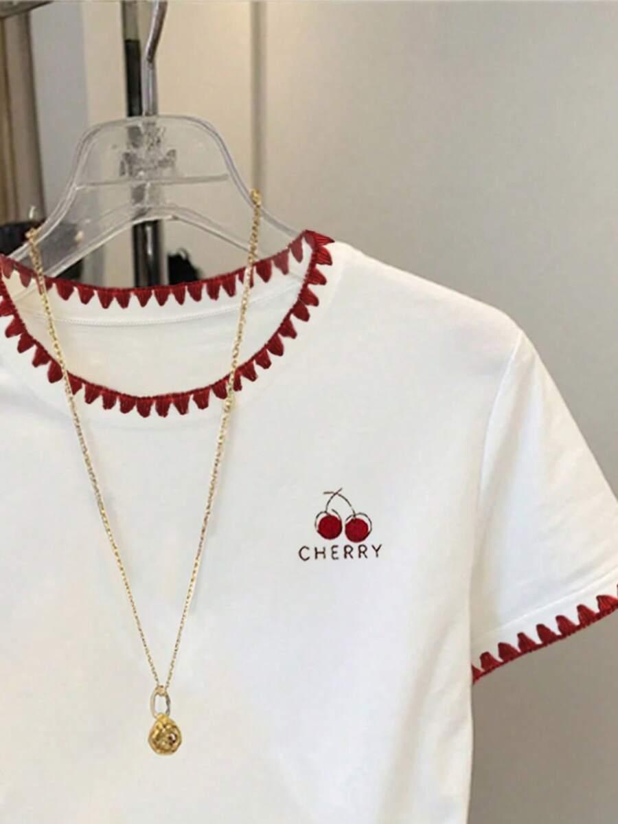 BIAŁY T-SHIRT BASIC 