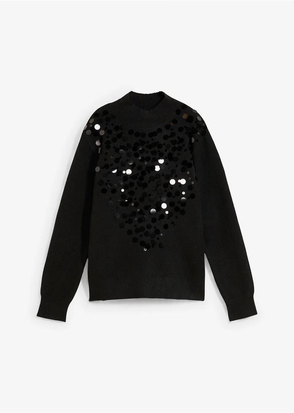 SWETER DAMSKI CZARNY