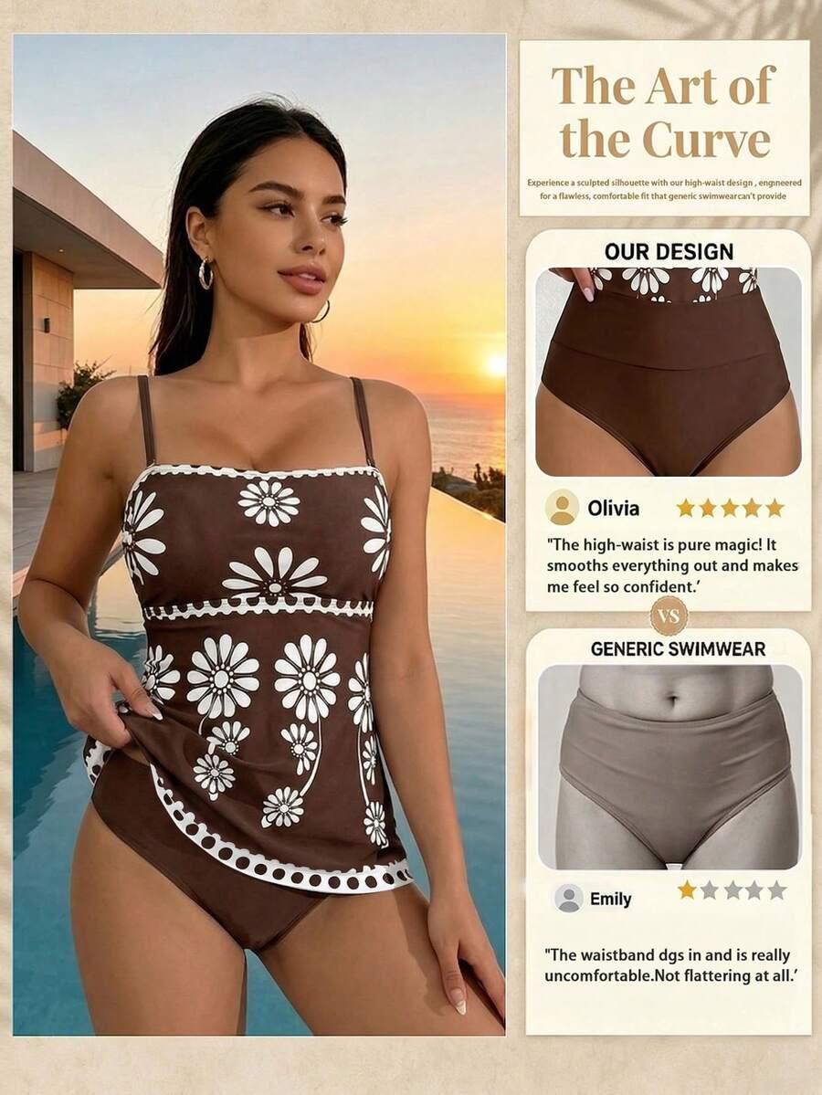 DWUCZĘŚCIOWE TANKINI DAMSKIE