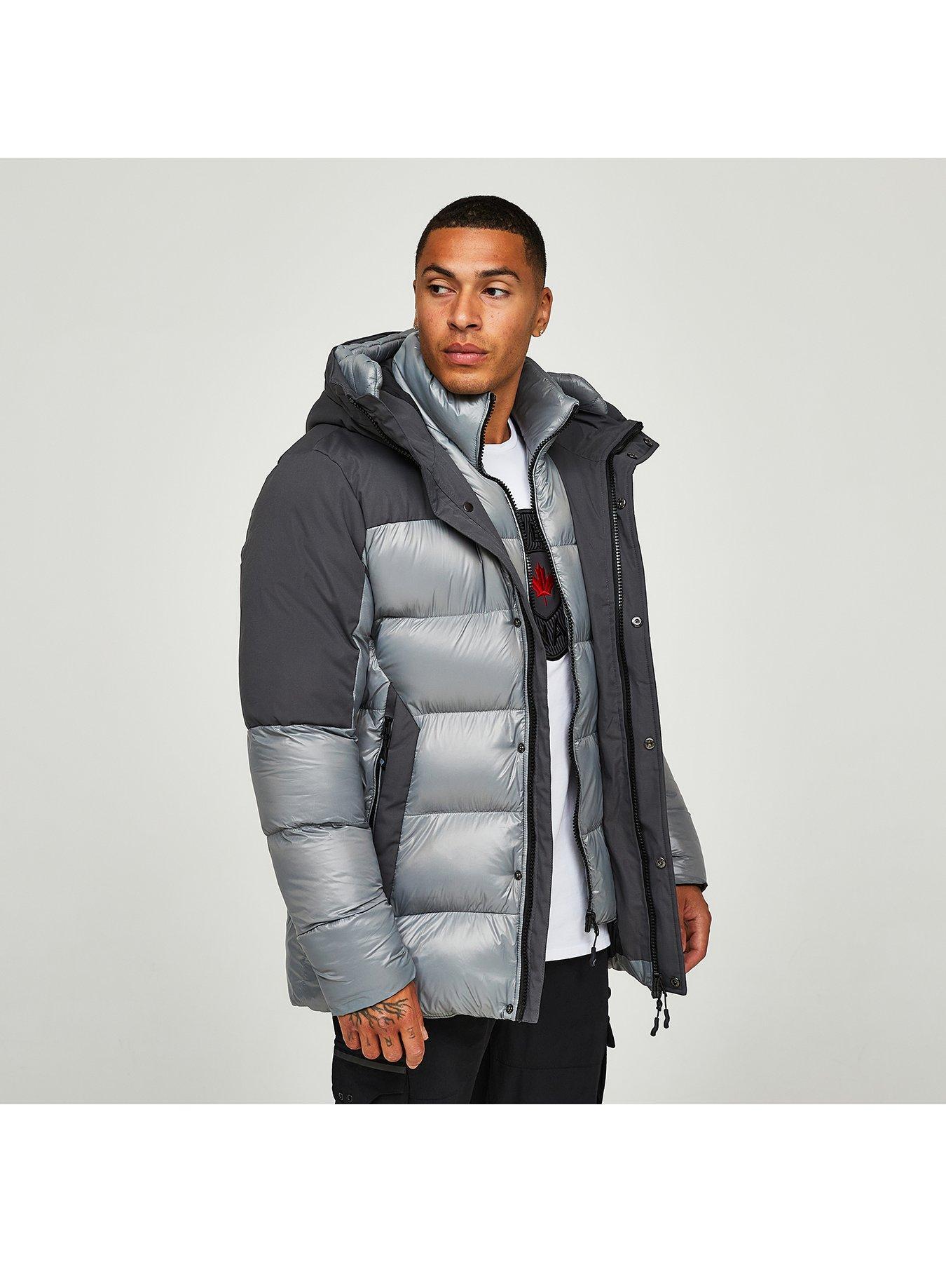  ZAWETTI CANADA KURTKA PARKA TAKONA PADDED - SHARKSKIN 