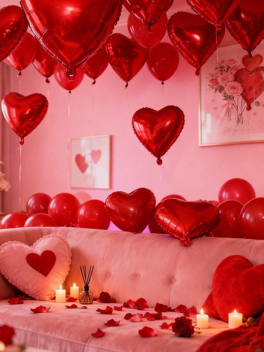 balon w kształcie serca 10-pack