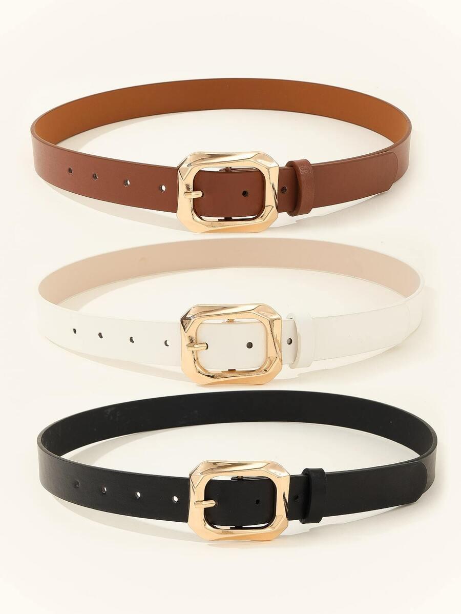 pasek z klamrą 3-pack