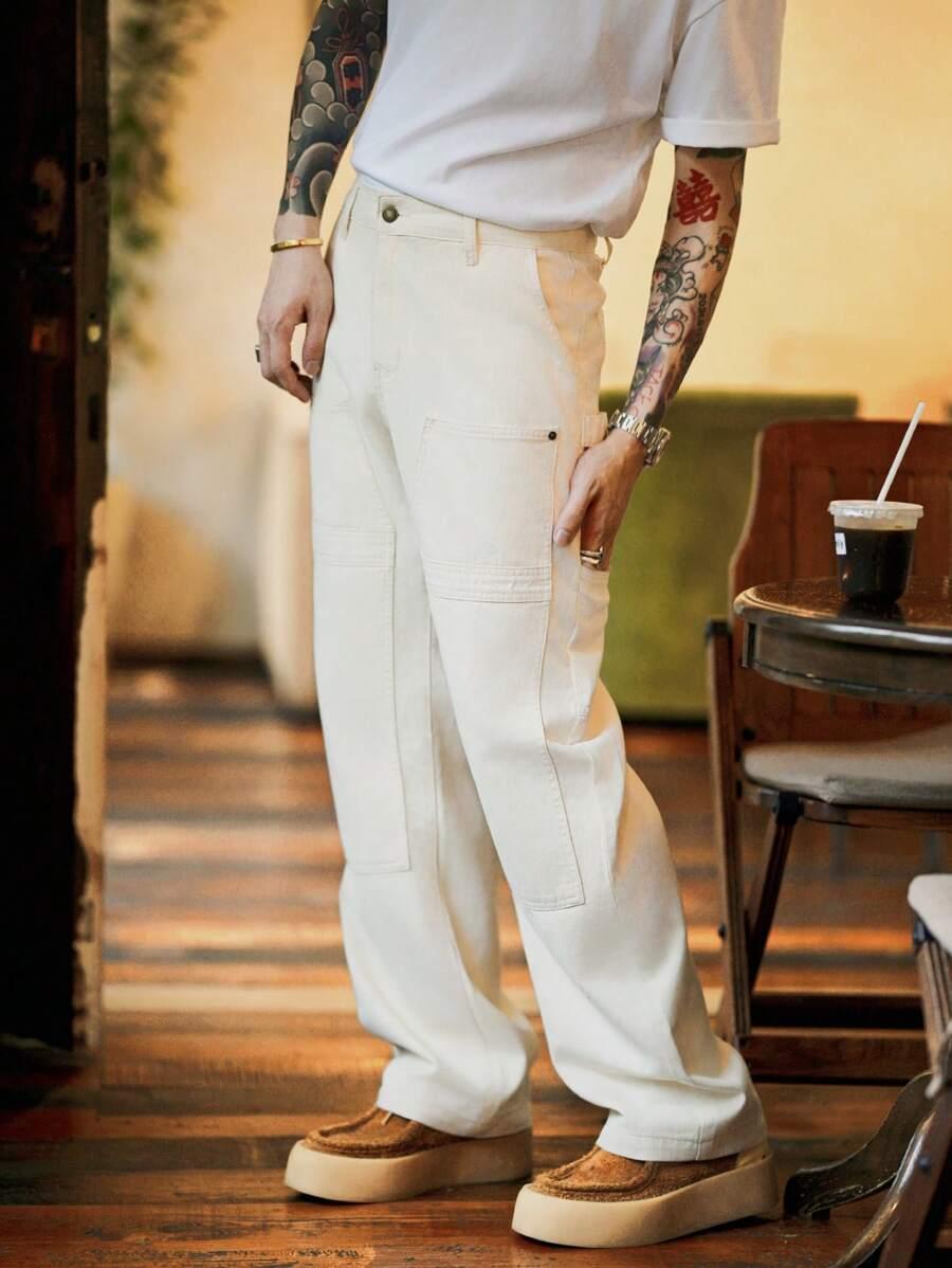 SPODNIE JEANS KIESZENIE