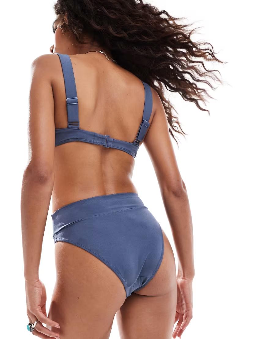 NIEBIESKI DÓŁ OD BIKINI 