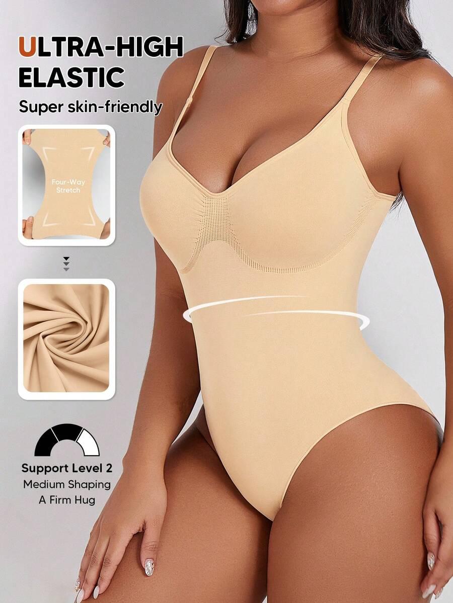 beżowe body modelujące