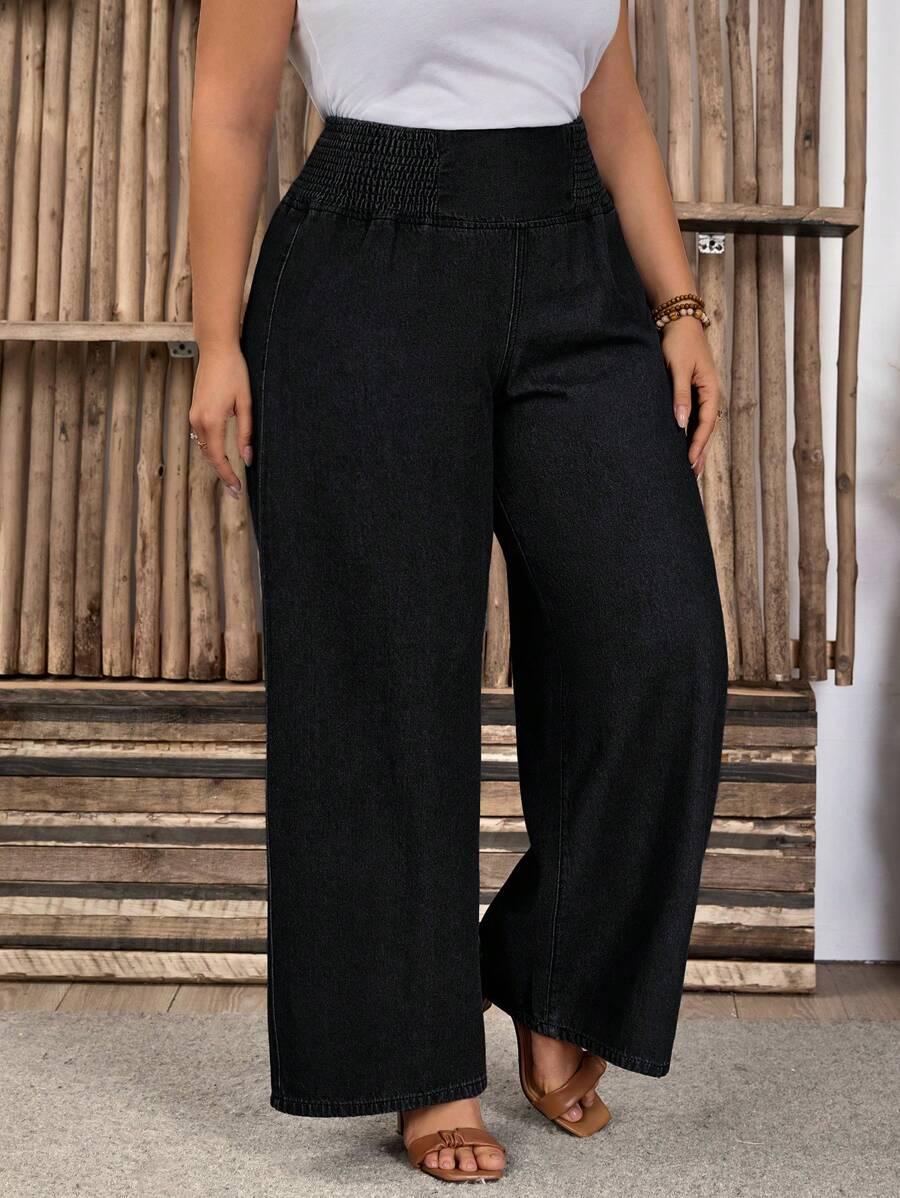 czarne spodnie jeans