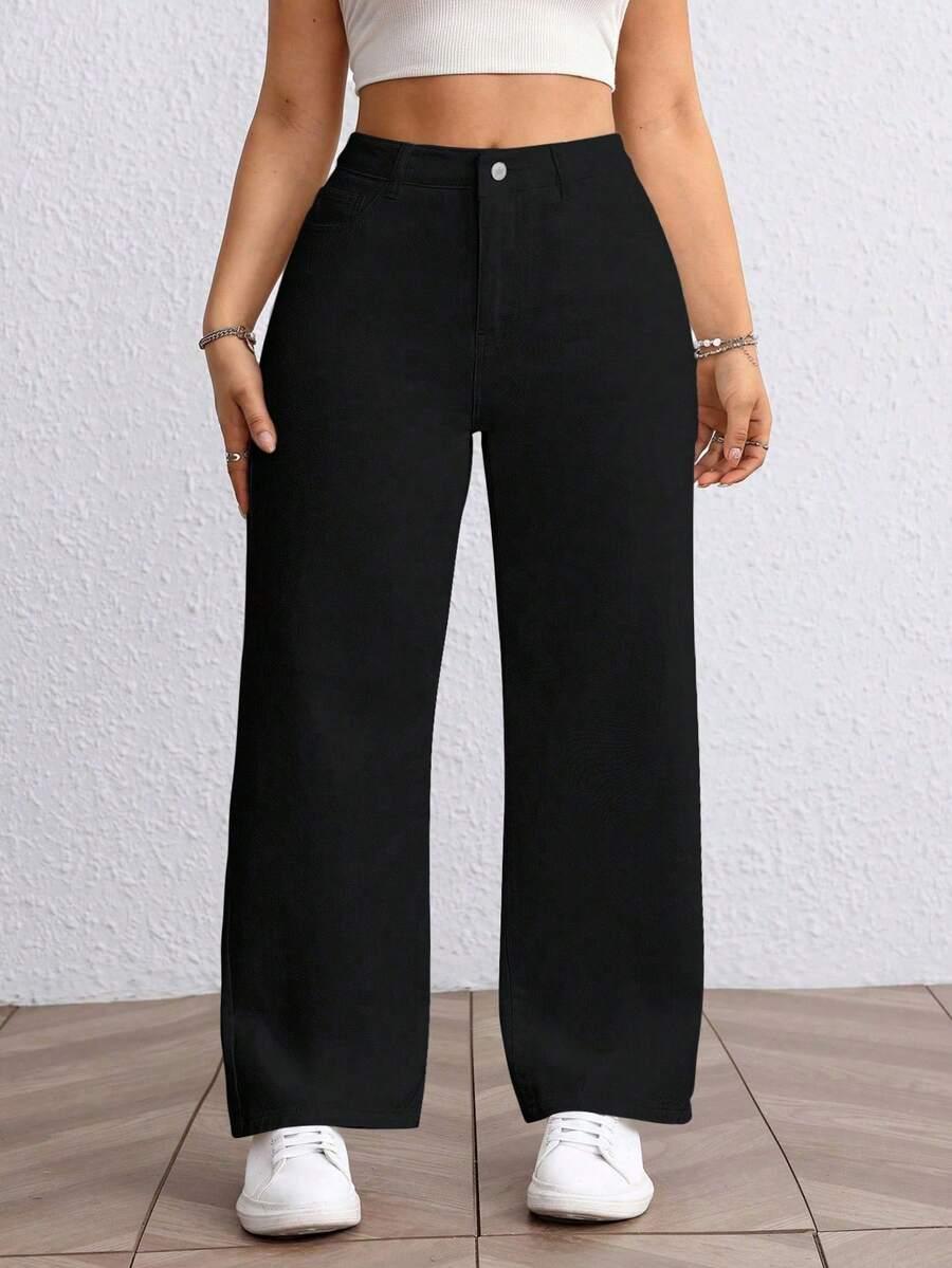 czarne spodnie jeans