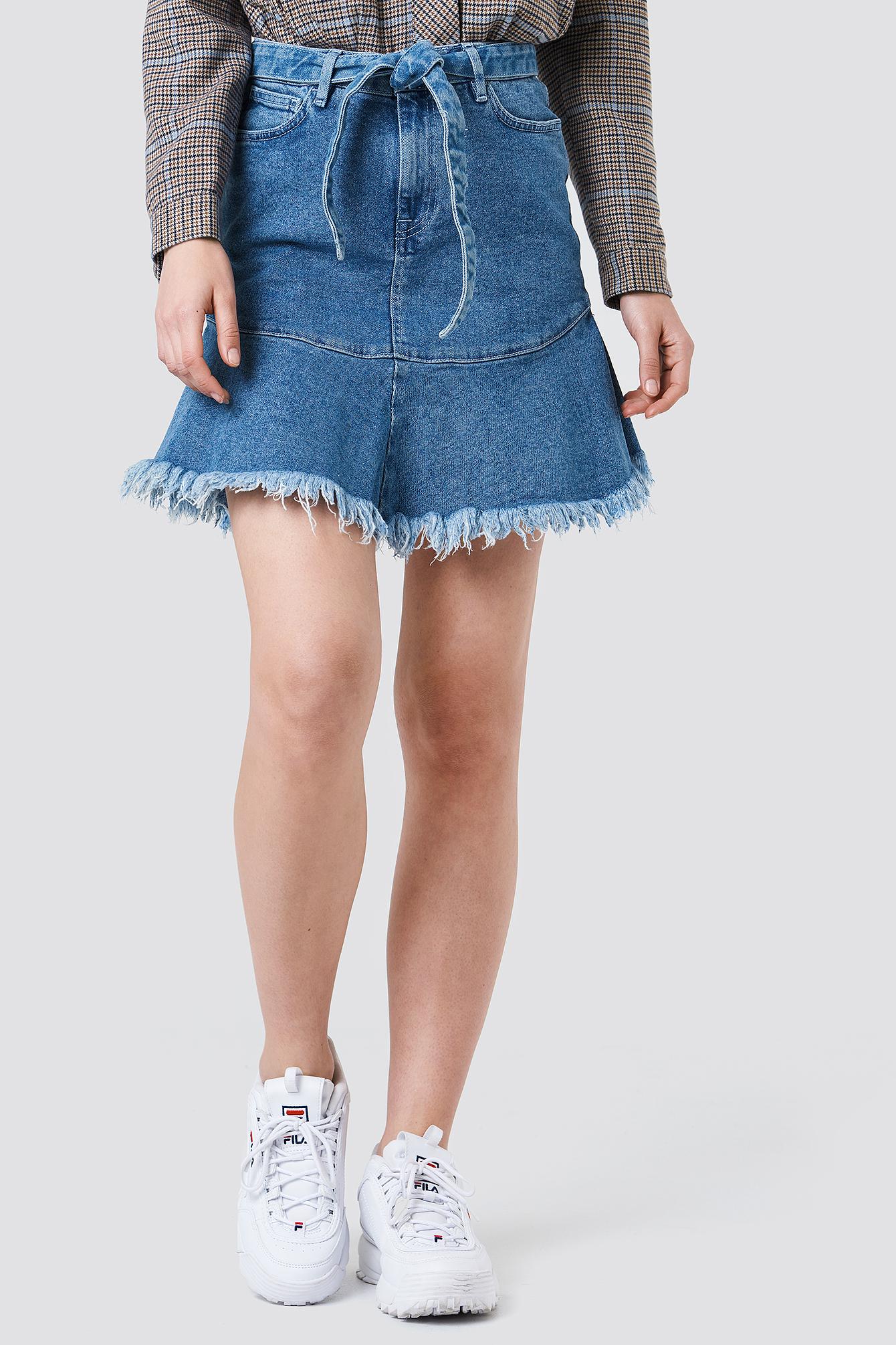 MINI SPÓDNICA JEANS