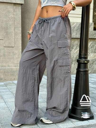 szare spodnie casual