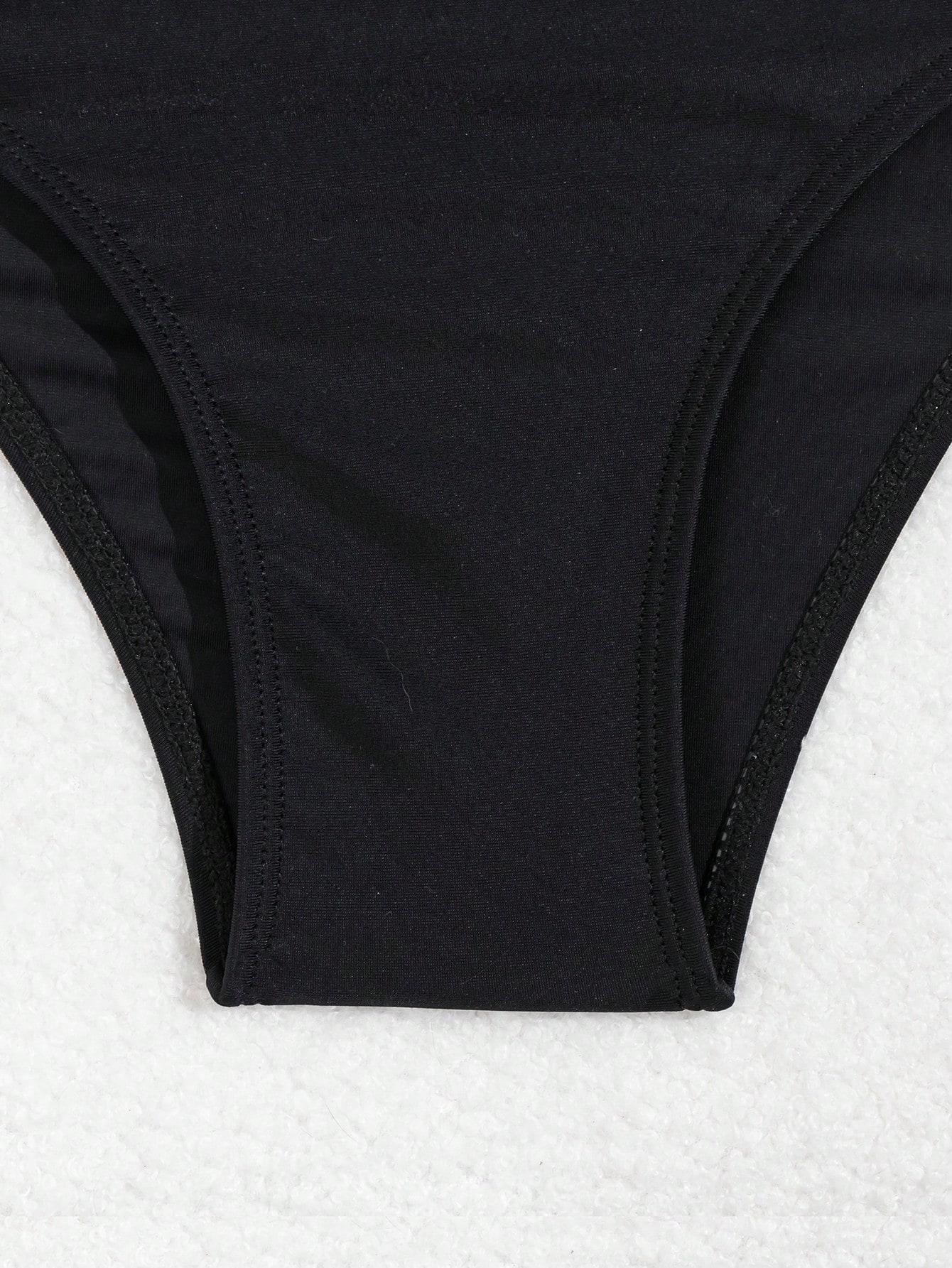czarny DÓŁ OD BIKINI 