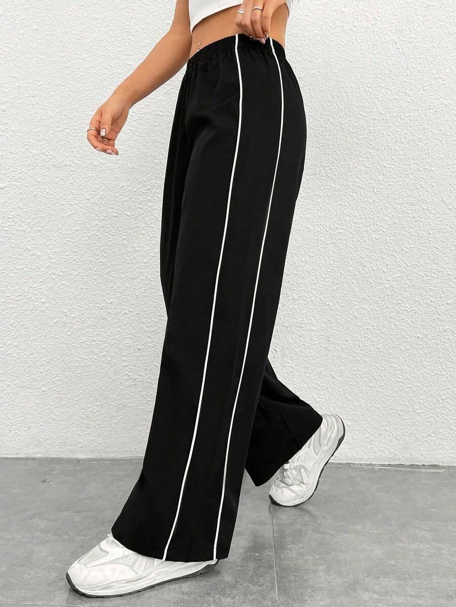 CZARNE SPODNIE CASUAL