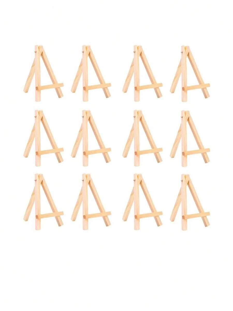 drewniany stojak na zdjęcia 9-pack
