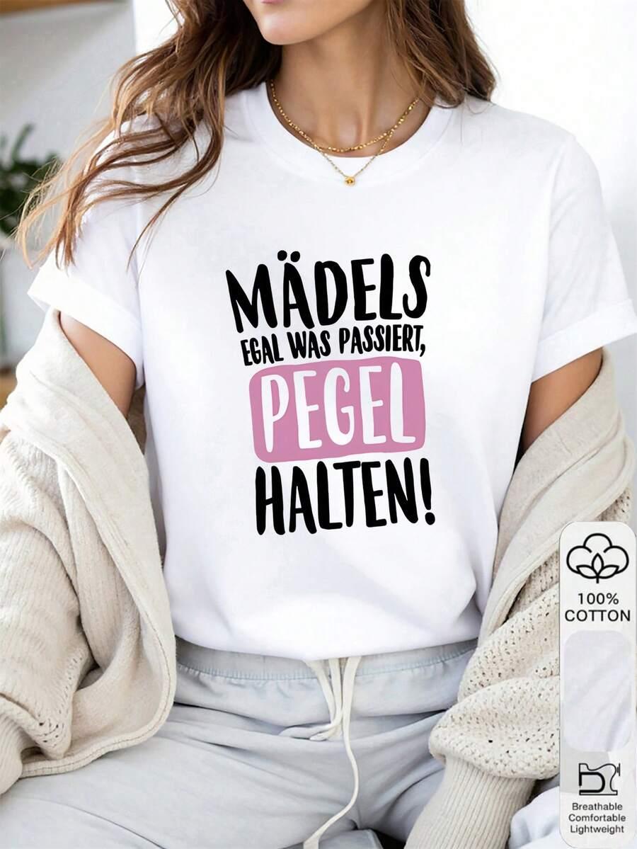 biały t-shirt nadruk