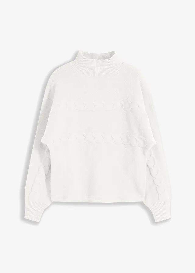 SWETER Z DŁUGIM RĘKAWEM