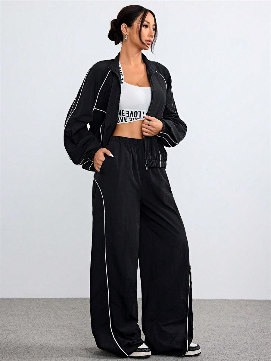 KOMPLET BLUZA SPODNIE 