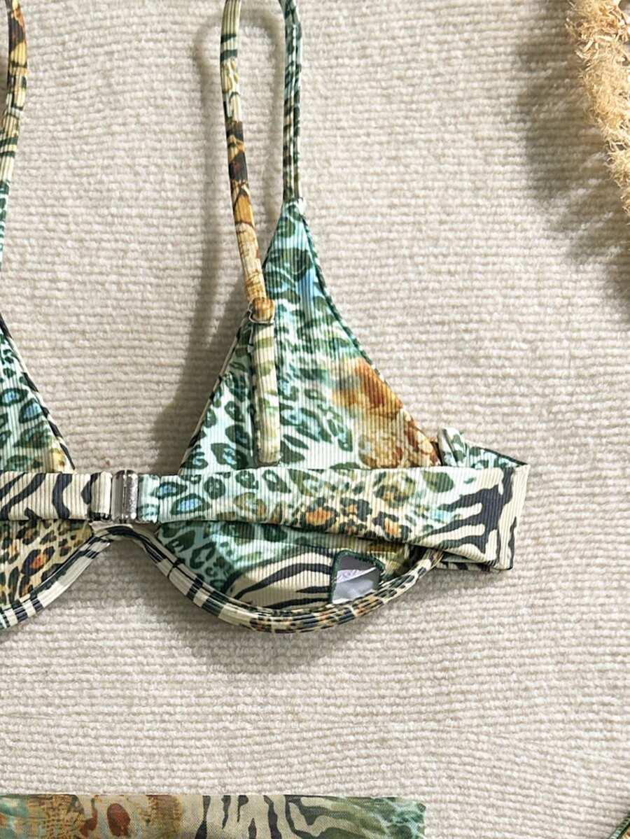 góra od bikini pareo komplet