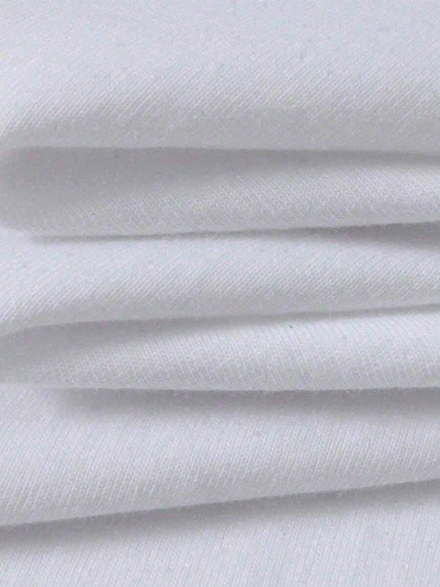 biały t-shirt basic