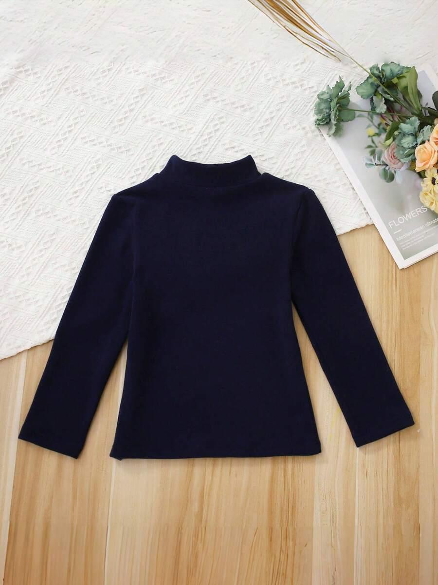 granatowy sweter półgolf