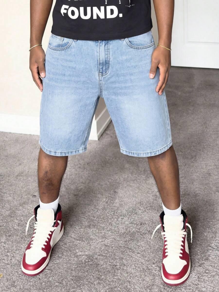 spodenki przed kolano jeans