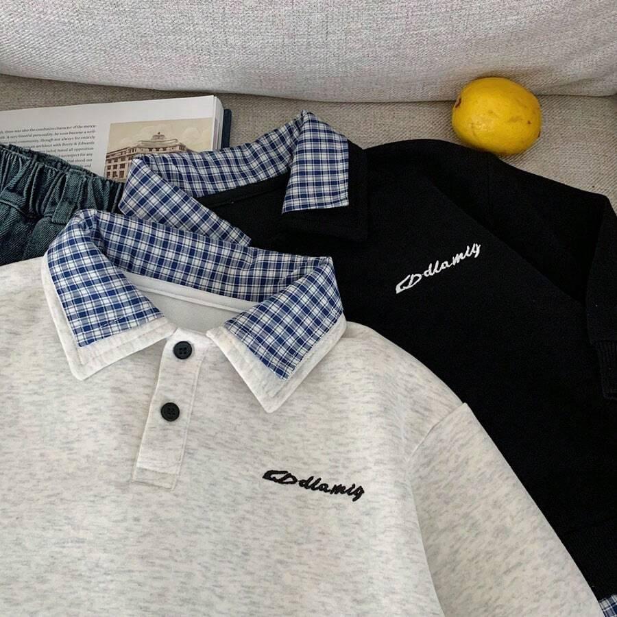 BLUZA 2w1 KOŁNIERZYK CASUAL