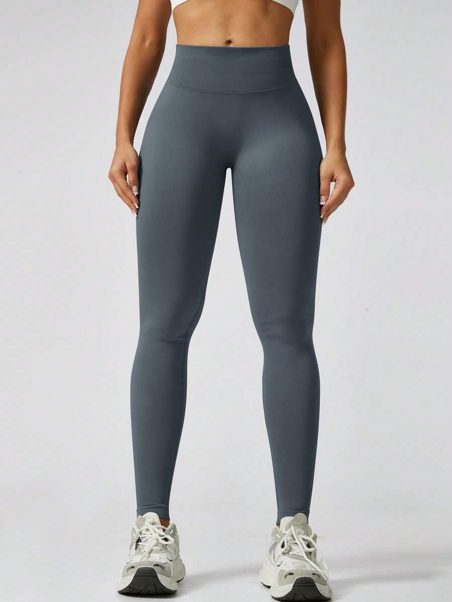szare legginsy casual