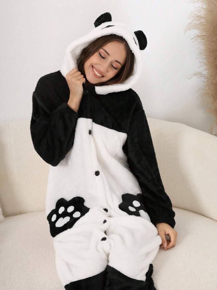 PIŻAMA KOMBINEZON PANDA