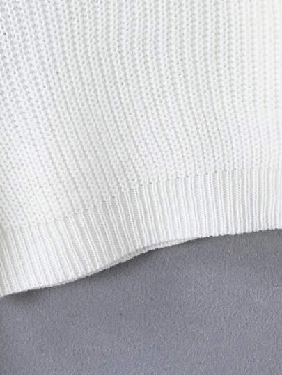 sweter z długim rękawem