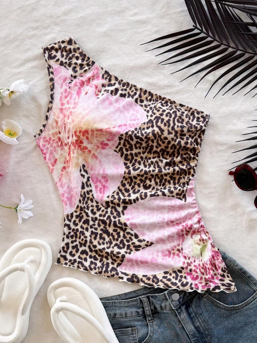 TOP ANIMAL PRINT