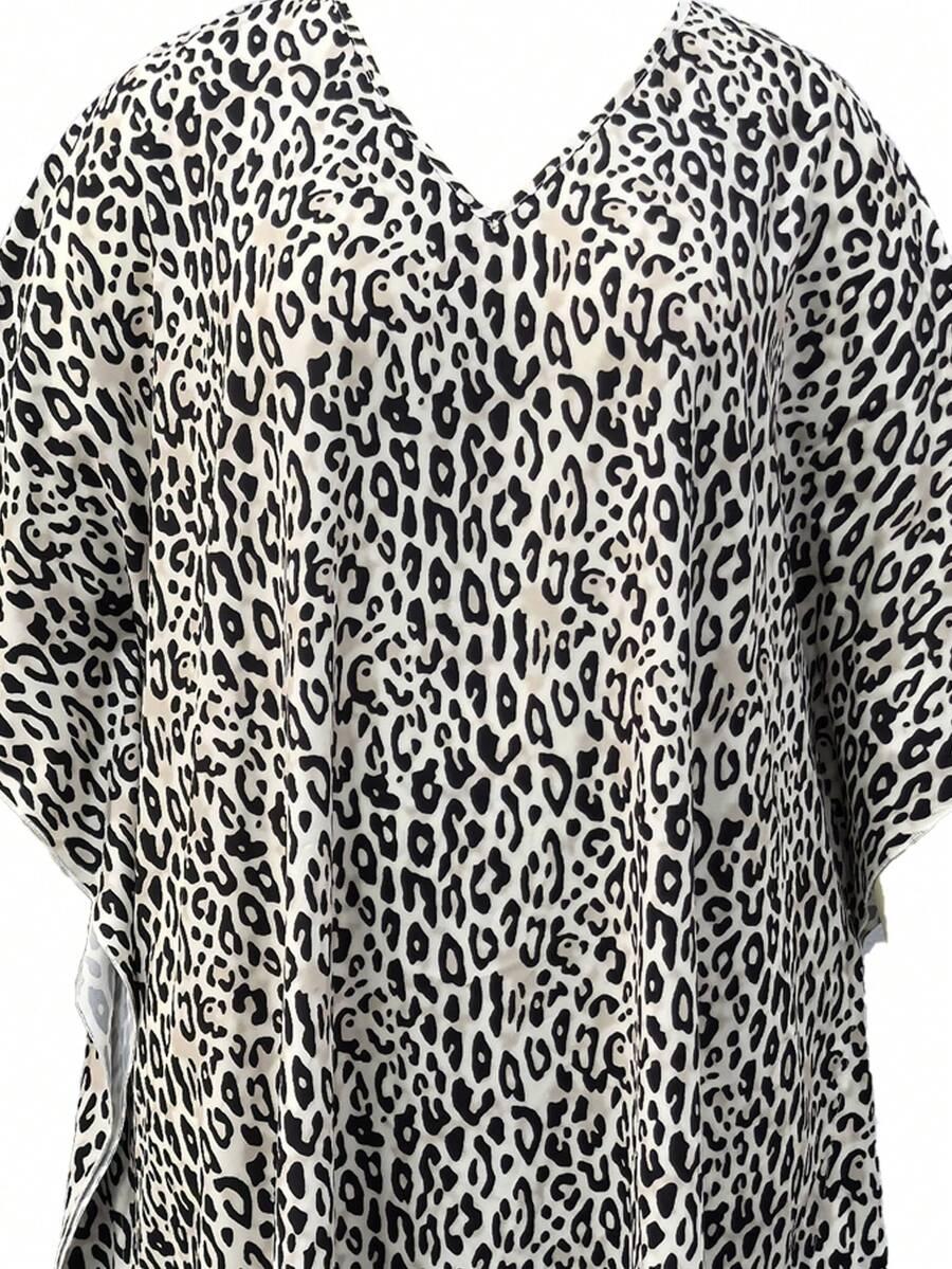 MAXI SUKIENKA ANIMAL PRINT