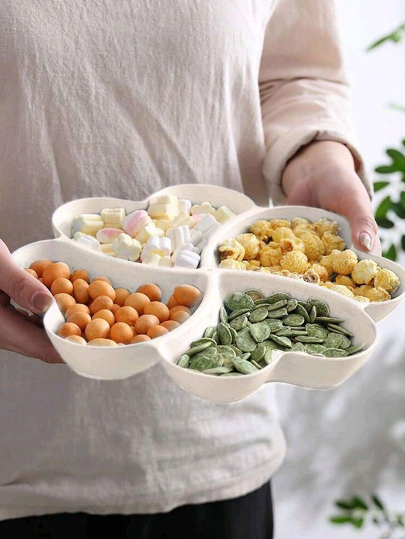 beżowa miska na przekąski 2-pack