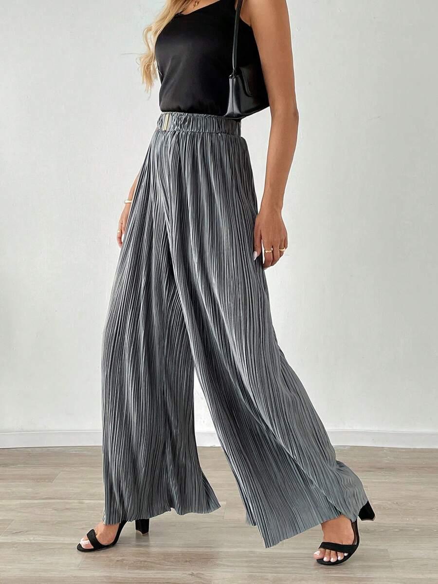 ELEGANCKIE SPODNIE DAMSKIE WYSOKI STAN
