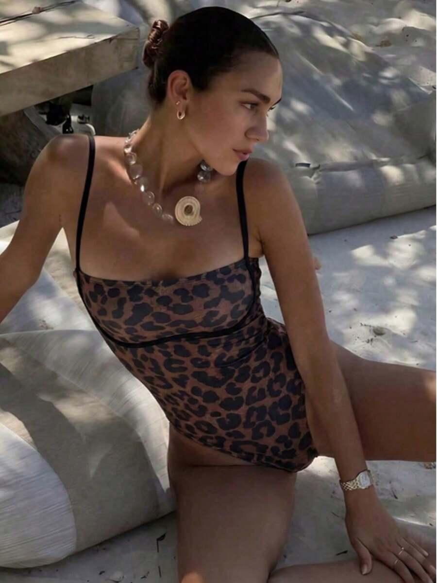 JEDNOCZĘŚCIOWY STRÓJ KĄPIELOWY ANIMAL PRINT