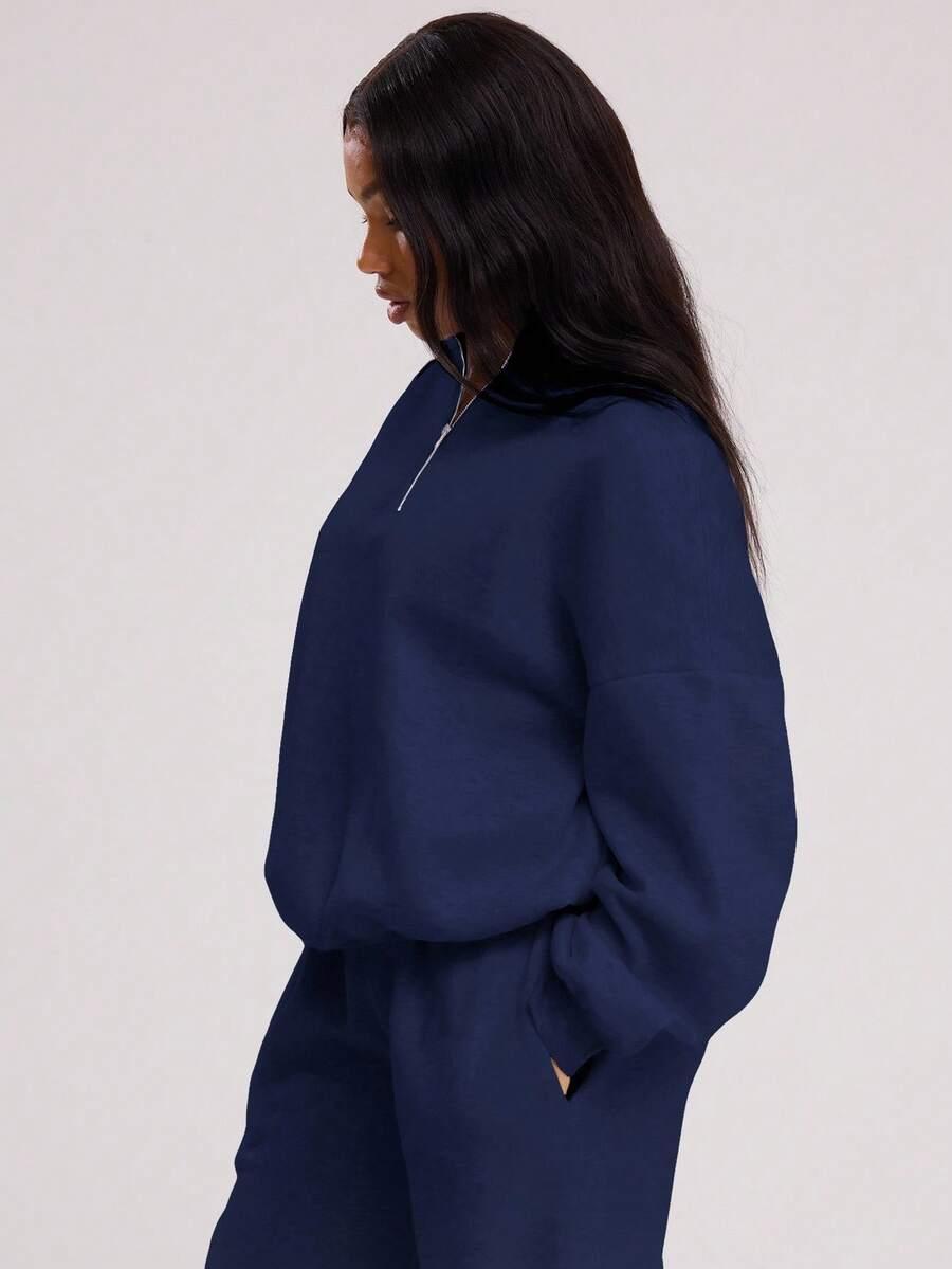 BLUZA DRESOWA STÓJKA ZIP
