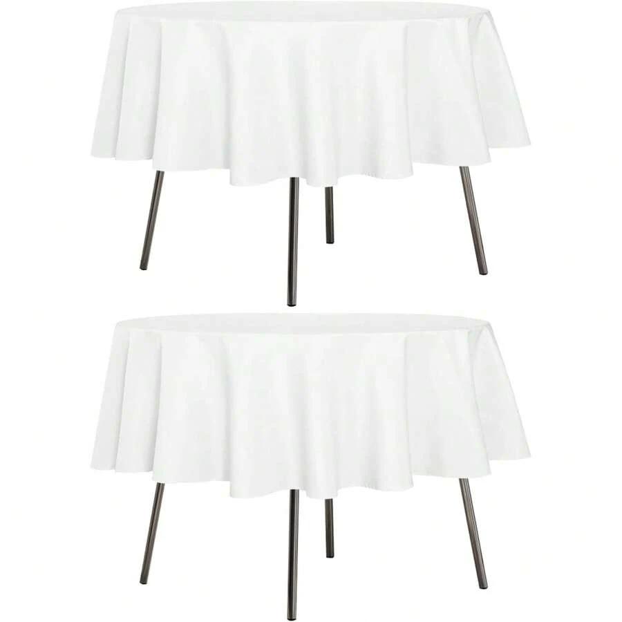 biały obrus 2-pack