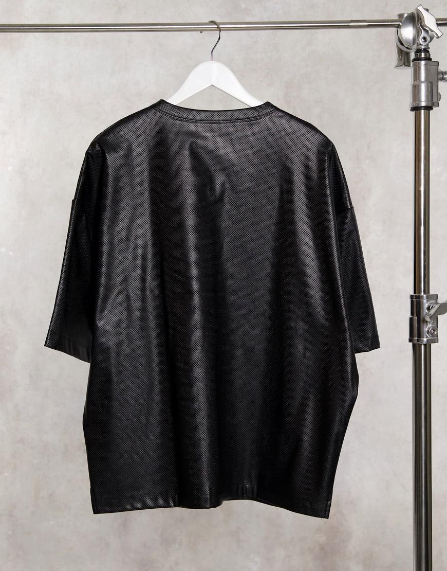 CZARNA BLUZKA OVERSIZE