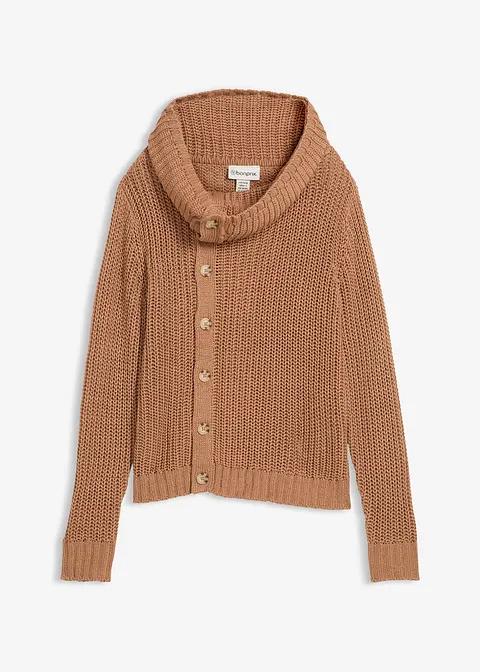 SWETER ROZPINANY DAMSKI