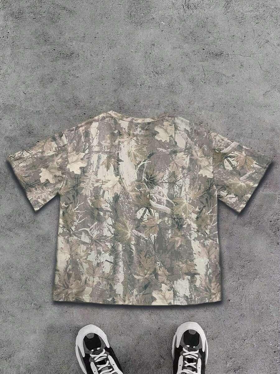 t-shirt okrągły dekolt 