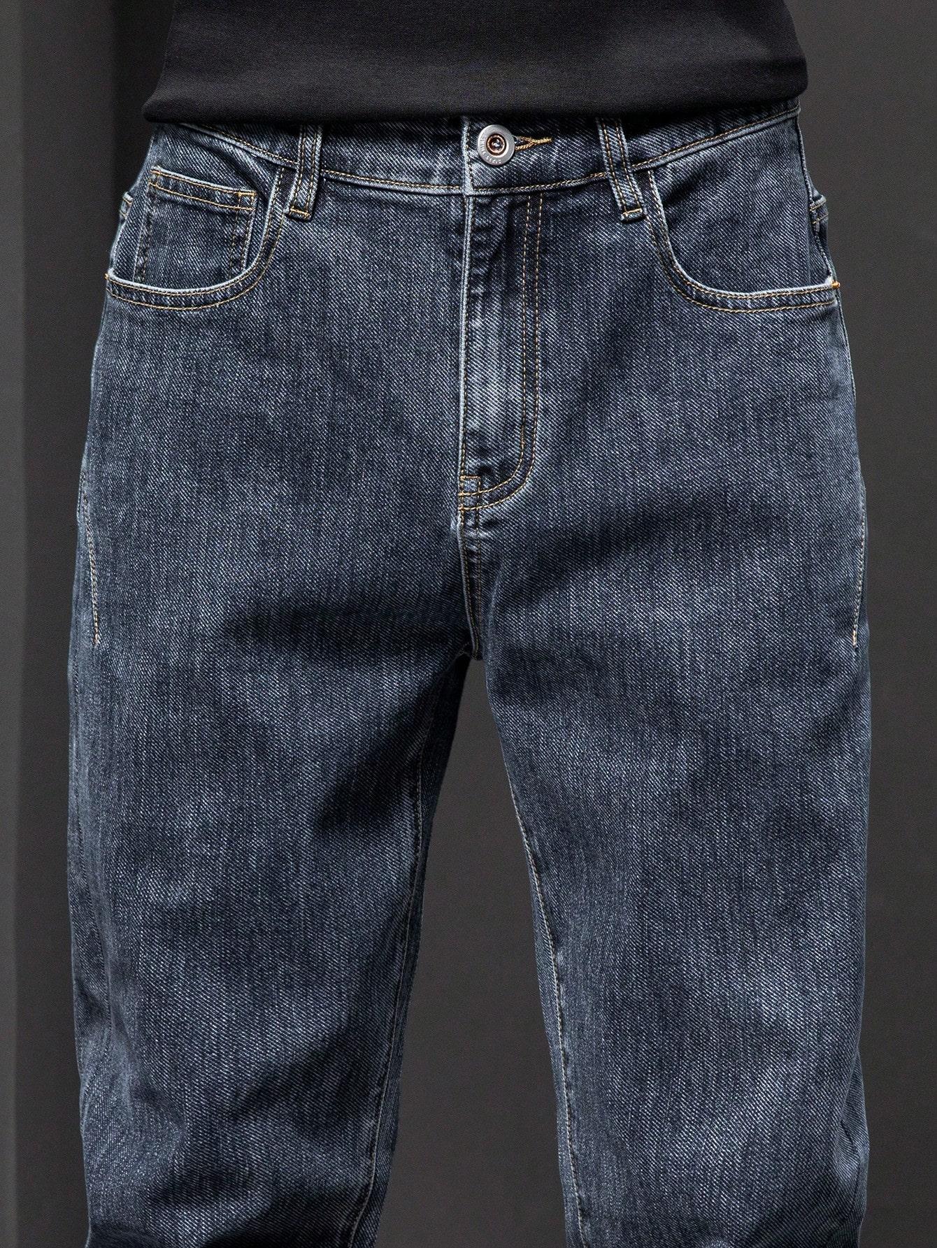 NIEBIESKIE SPODNIE JEANS