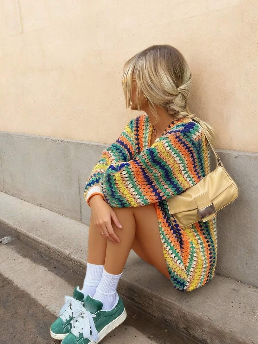 SWETER BEZ ZAPIĘCIA 