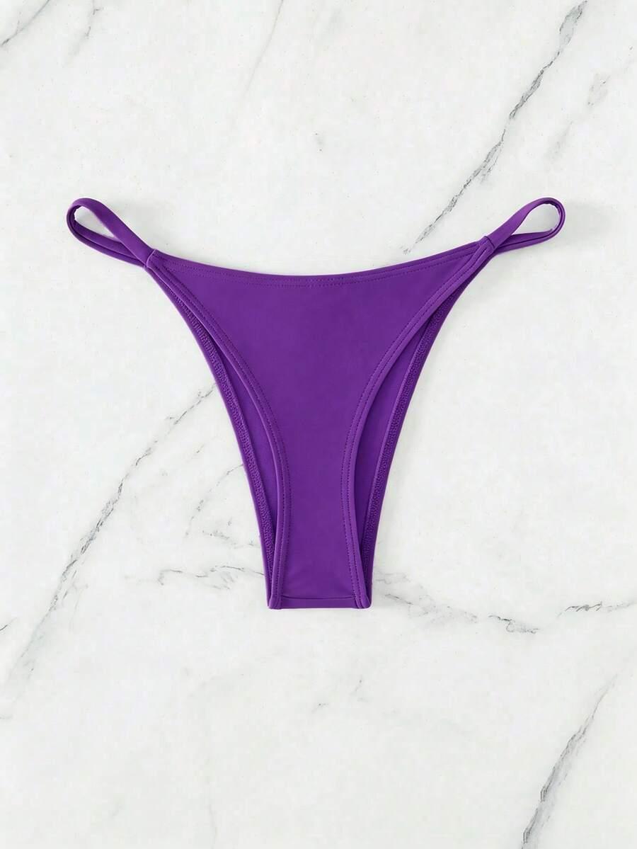 fioletowy dół od bikini