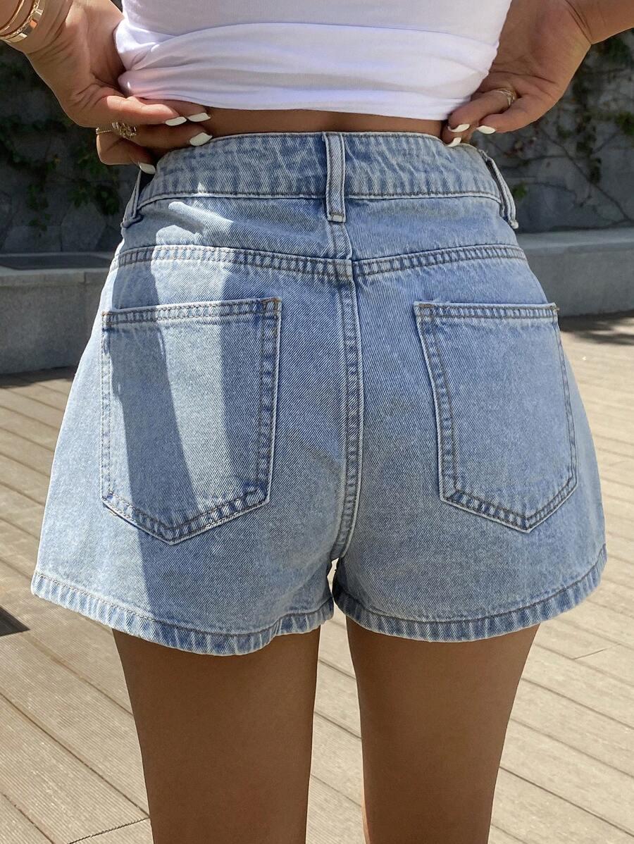 KRÓTKIE SPODENKI JEANS