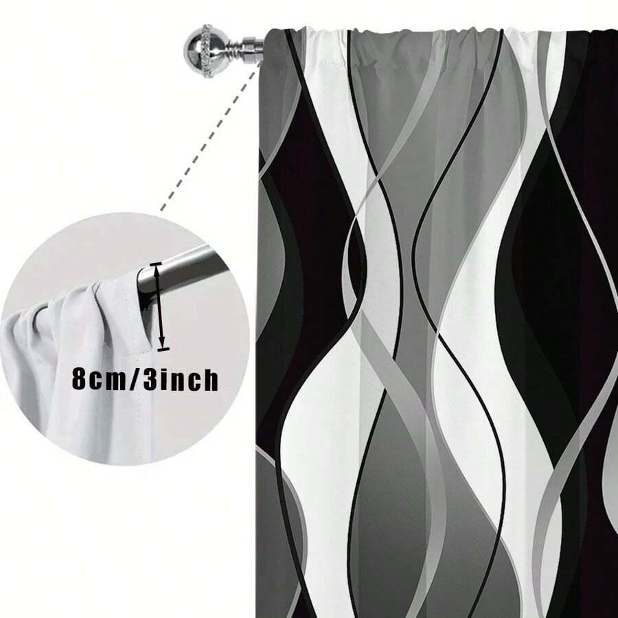 zasłony wzór 2-pack