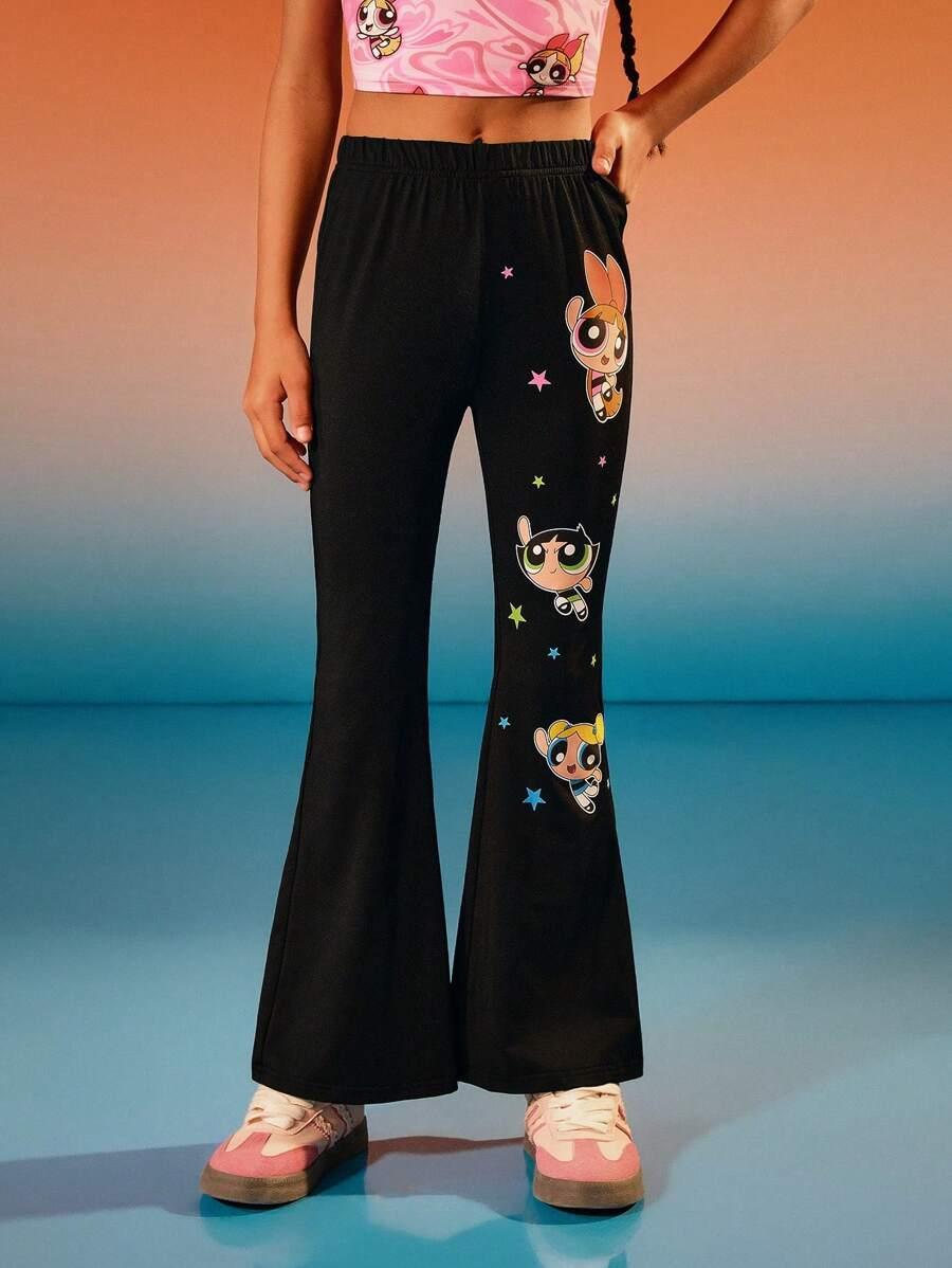 LEGGINSY Z NADRUKIEM ATOMÓWKI