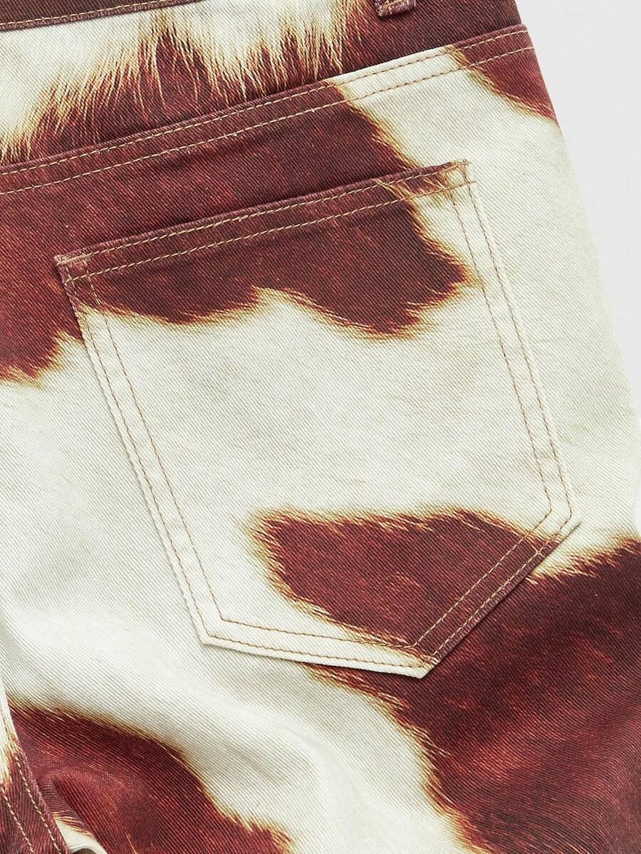 spodnie animal print